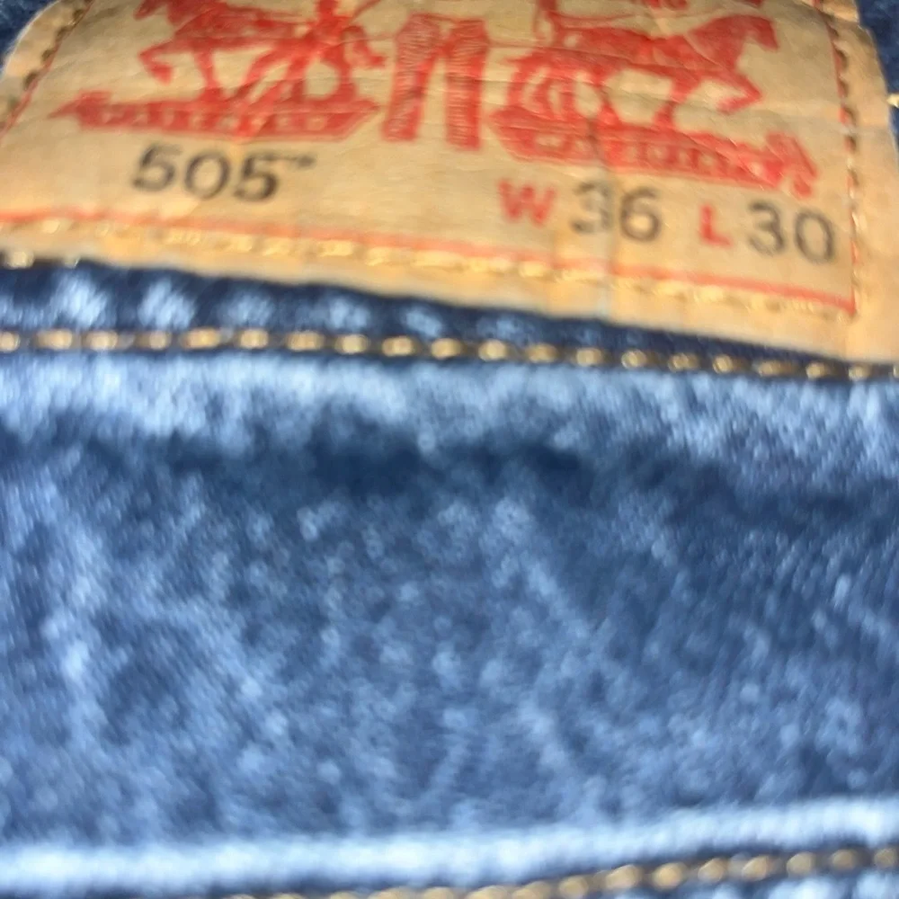 Levi's Classic Blue Straight Jeans‎